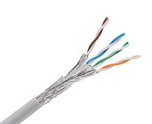 Halógeno cero Cat6 Lan Cable, cable 12 del humo bajo de UTP del gato 6 del AWG 4X2X23