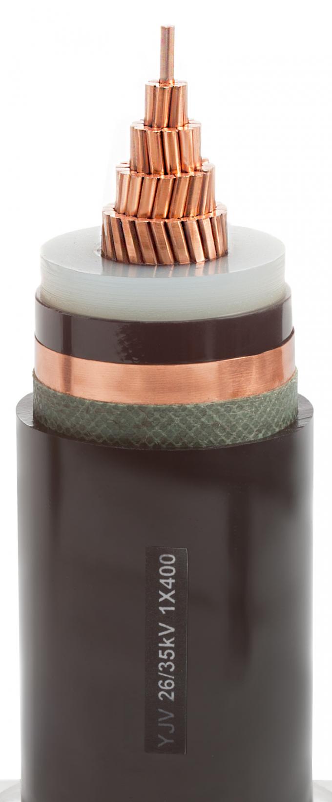 cables de transmisión medios al aire libre del voltaje 30kV para las estaciones 0 de la fuente de alimentación