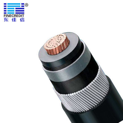 Single Core Medium Voltage Power Cable , 8.7/15KV Underground Electrical Wire