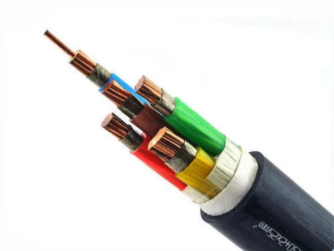 Calidad Cable de alimentación con conductor de cobre LZSH Cables retardantes de llama libres de halógenos Cable DJX Cable WDZ-YJY Cable N2X2Y 4 núcleos fábrica
