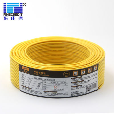 Buen precio Cable flexible de la sola base de RoHS, alambre aislador del edificio del alambre de cobre del PVC de H05V-K H07V-K en línea