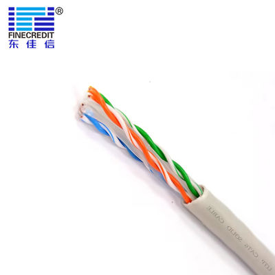 Buen precio 23awg al aire libre interior los 305m 1000 pies cable de 4 pares trenzados para el establecimiento de una red en línea